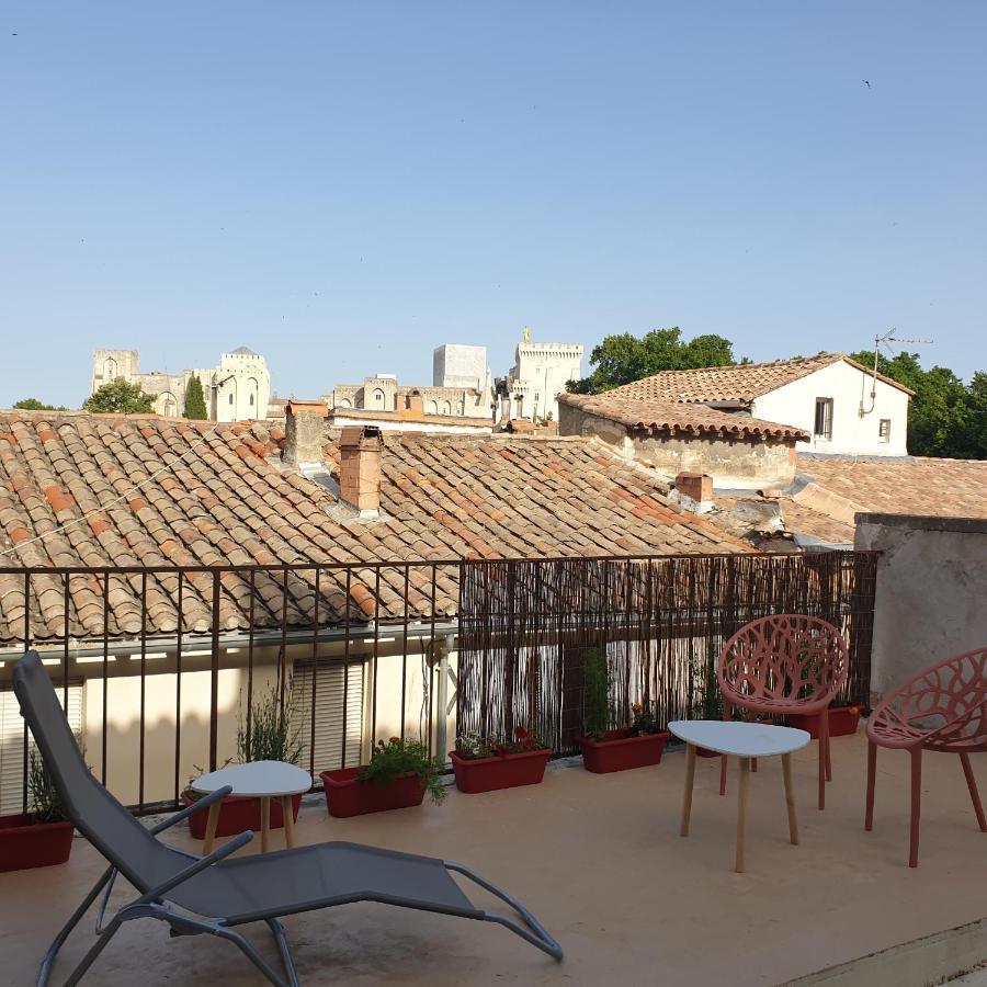 Maison Intra Muros, Terrasses Avec Vue Jaccuzzi Et Garage Avignon Kültér fotó